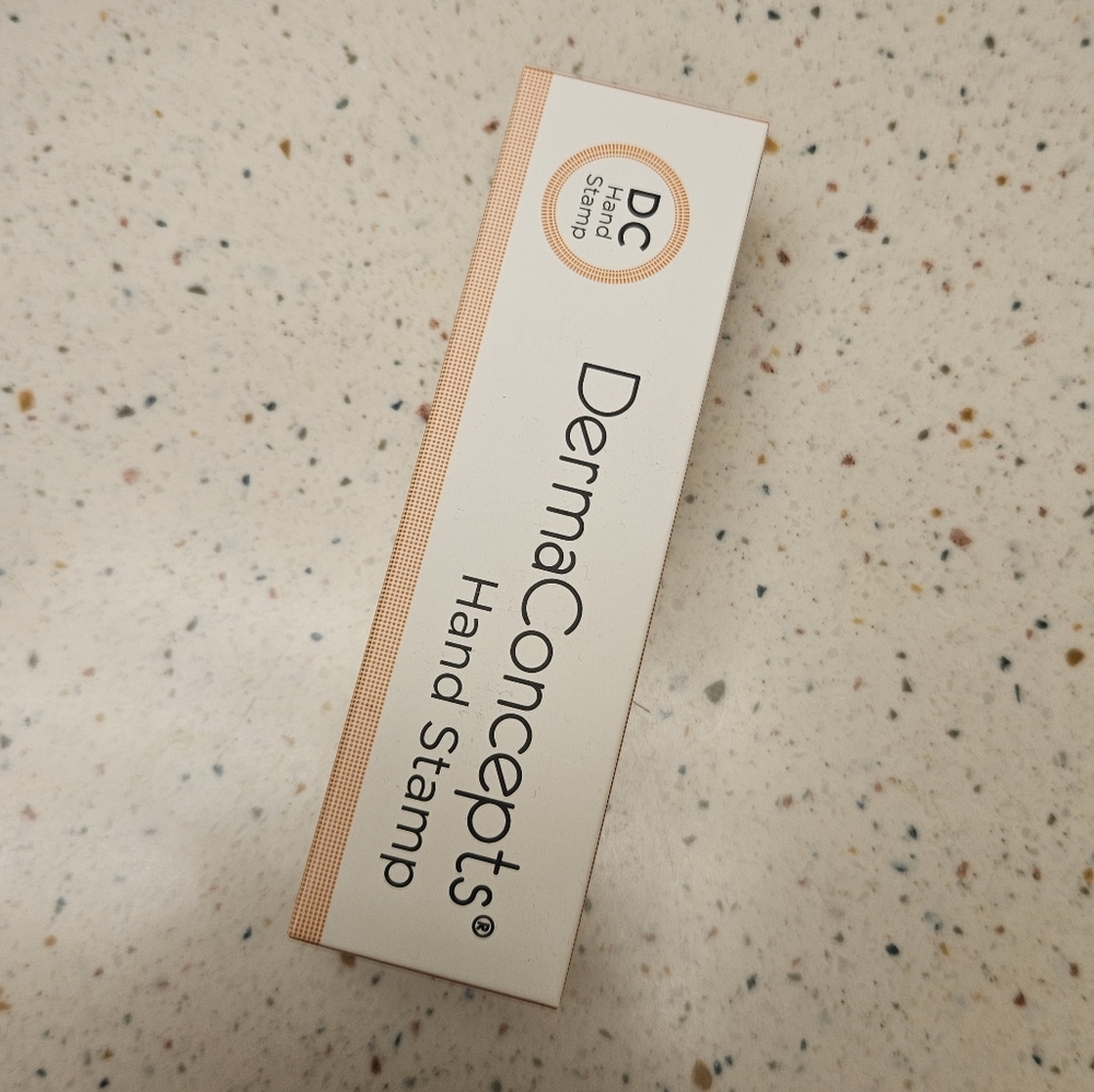 Cosmetic microneedling stamp
